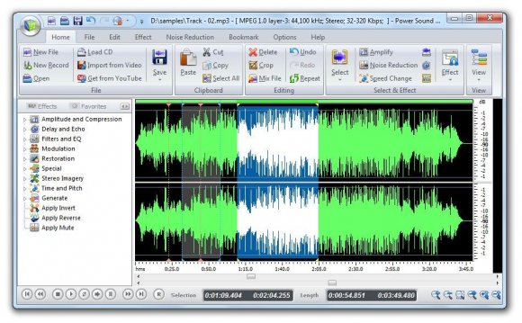 Editing audio online free