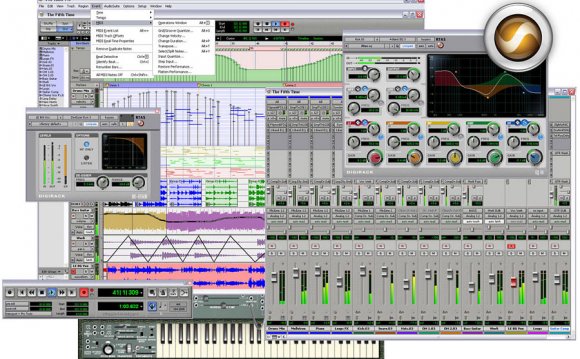 Digital recording Studio software